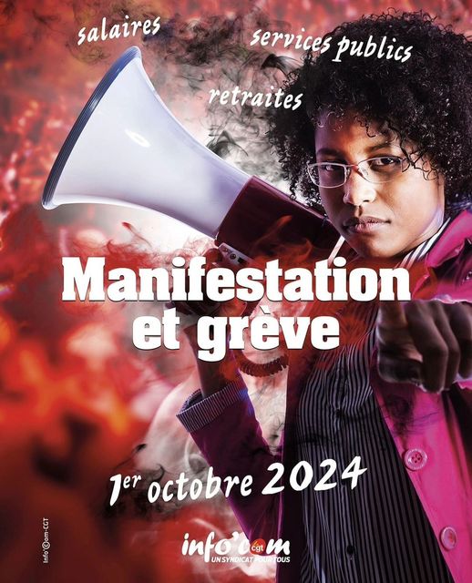 APPEL LA GREVE 1 OCTOBRE 2024