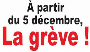 LE 5 DÉCEMBRE, JE FAIS GRÉVE ET JE MANIFESTE !!
